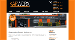Desktop Screenshot of karworx.com.au
